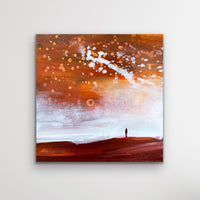 Happiness Is A Comet <br>25x25x3 cm<br>9.8”x9.8”x1.2"