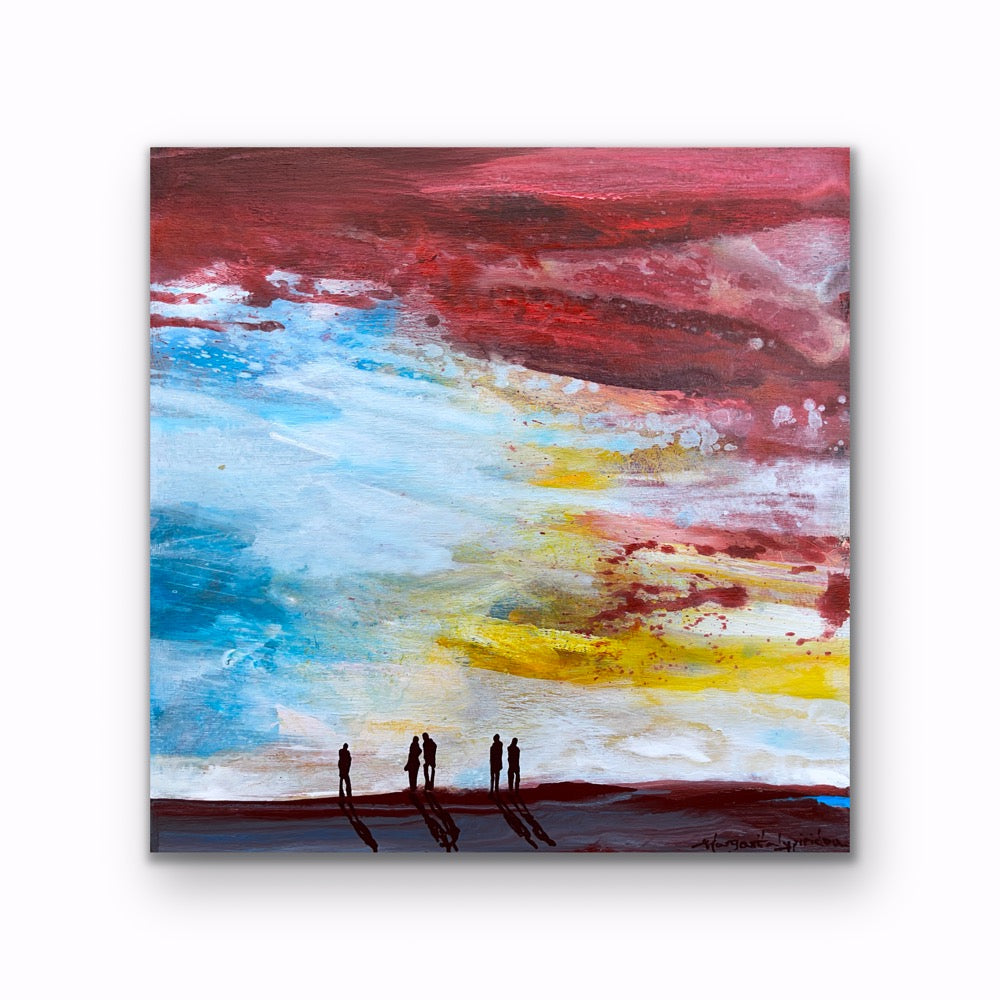 Quiet Turbulence <br>25x25x3 cm<br>9.8”x9.8”x1.2"