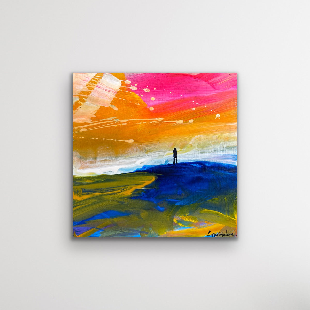 Summer Intensity #1 <br>15x15x3 cm<br>6”x6”x1.2"