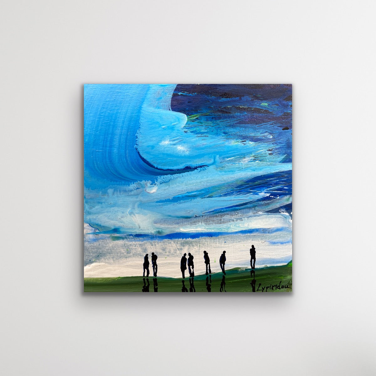 Summer Intensity #6 <br>15x15x3 cm<br>6”x6”x1.2"