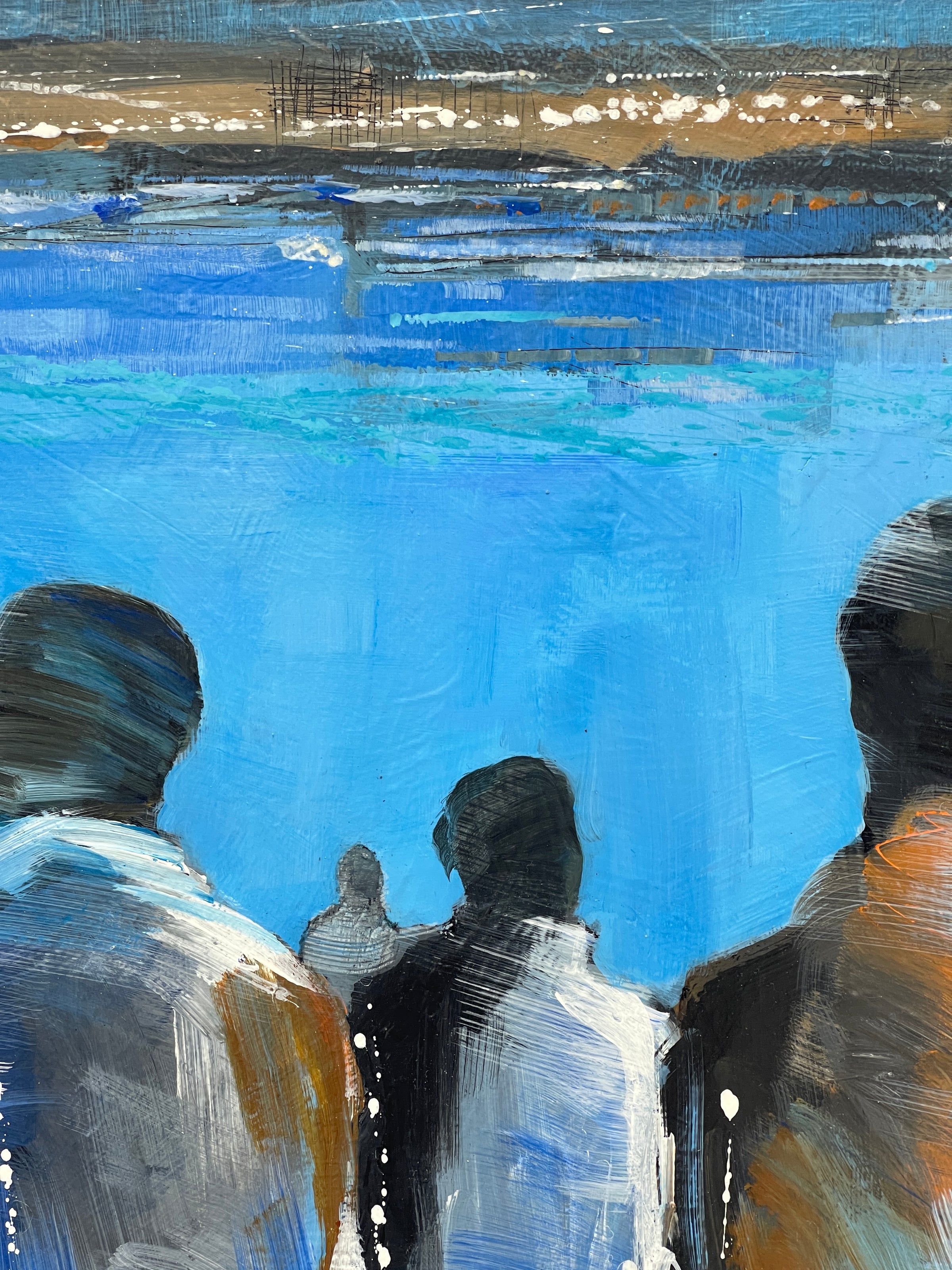Un spectacle <br>30.5x91.4x3.8 cm<br>12”x36”x1.5”