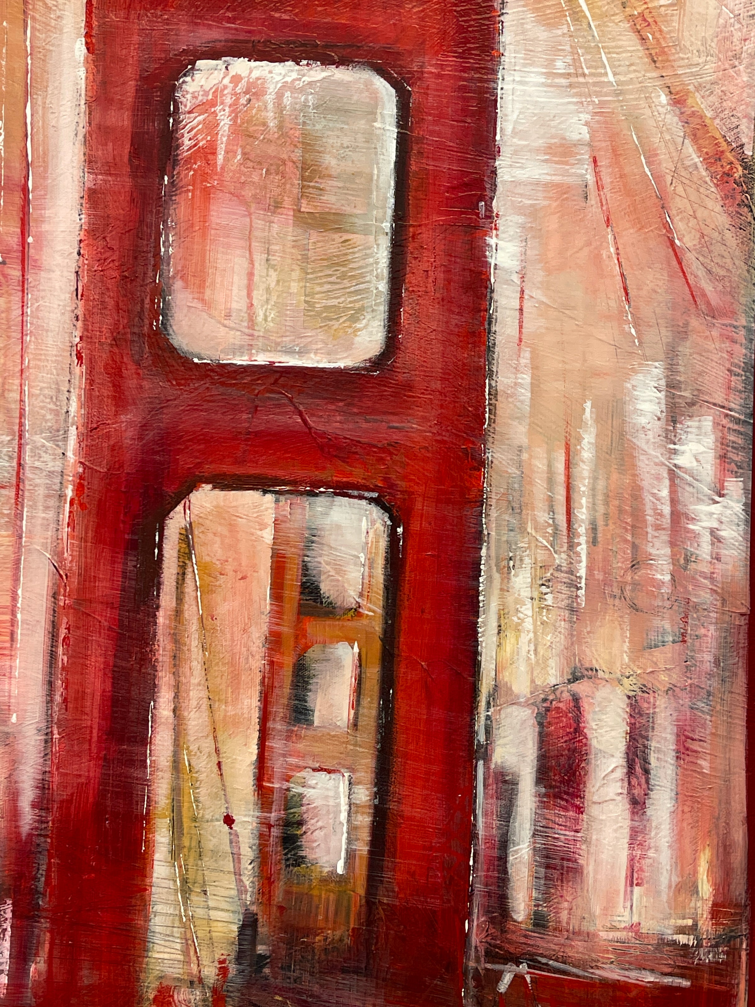Go On Then<br>76.2x101.6x3.8 cm<br>30”x40"x1.5"