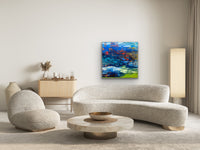 Carved Reflections<br>76.2x76.2x3cm<br>30”x30”x1.2”