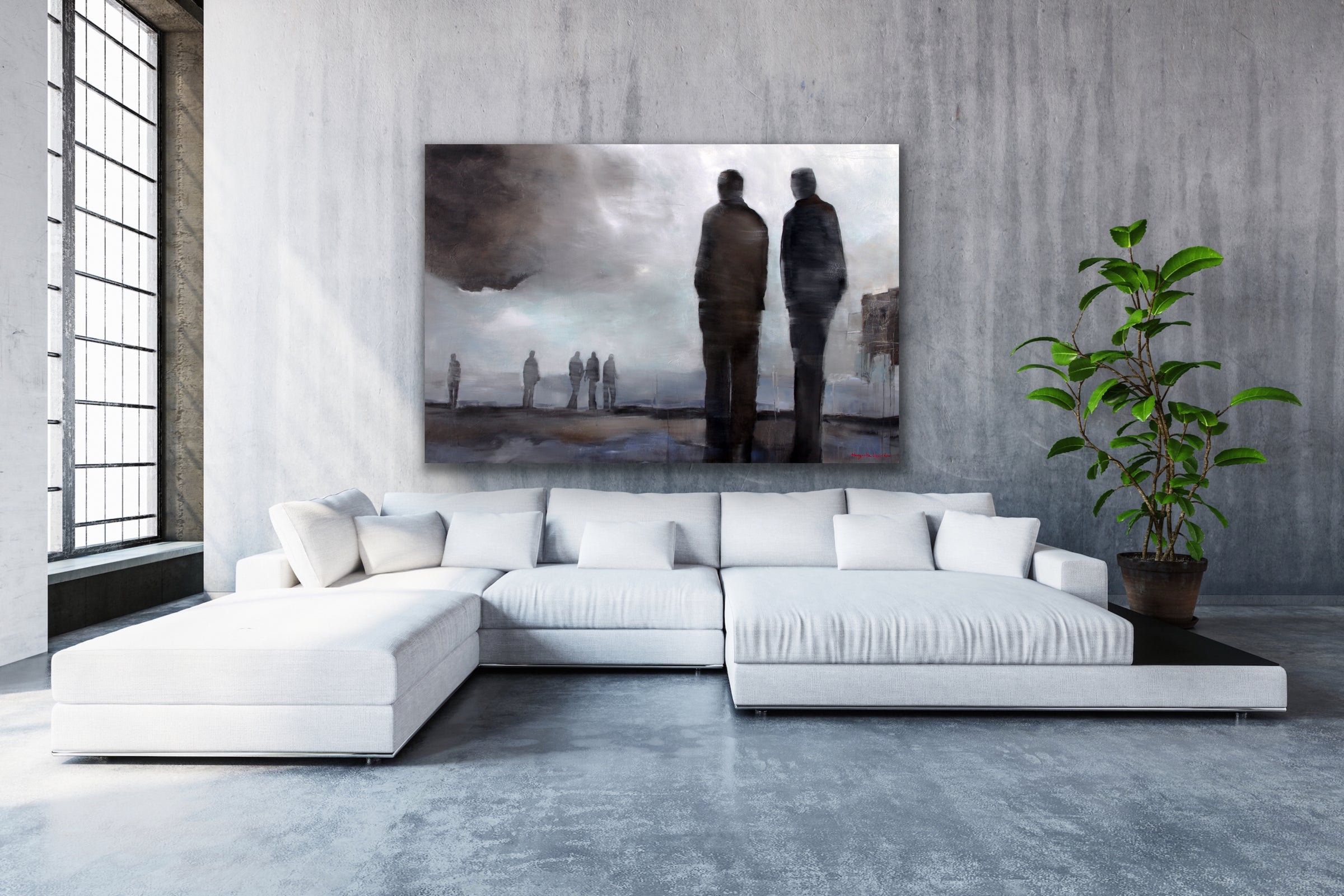 Putting Things In Perspective <br>122x182.9x3.8 cm<br>48”x72”x1.5