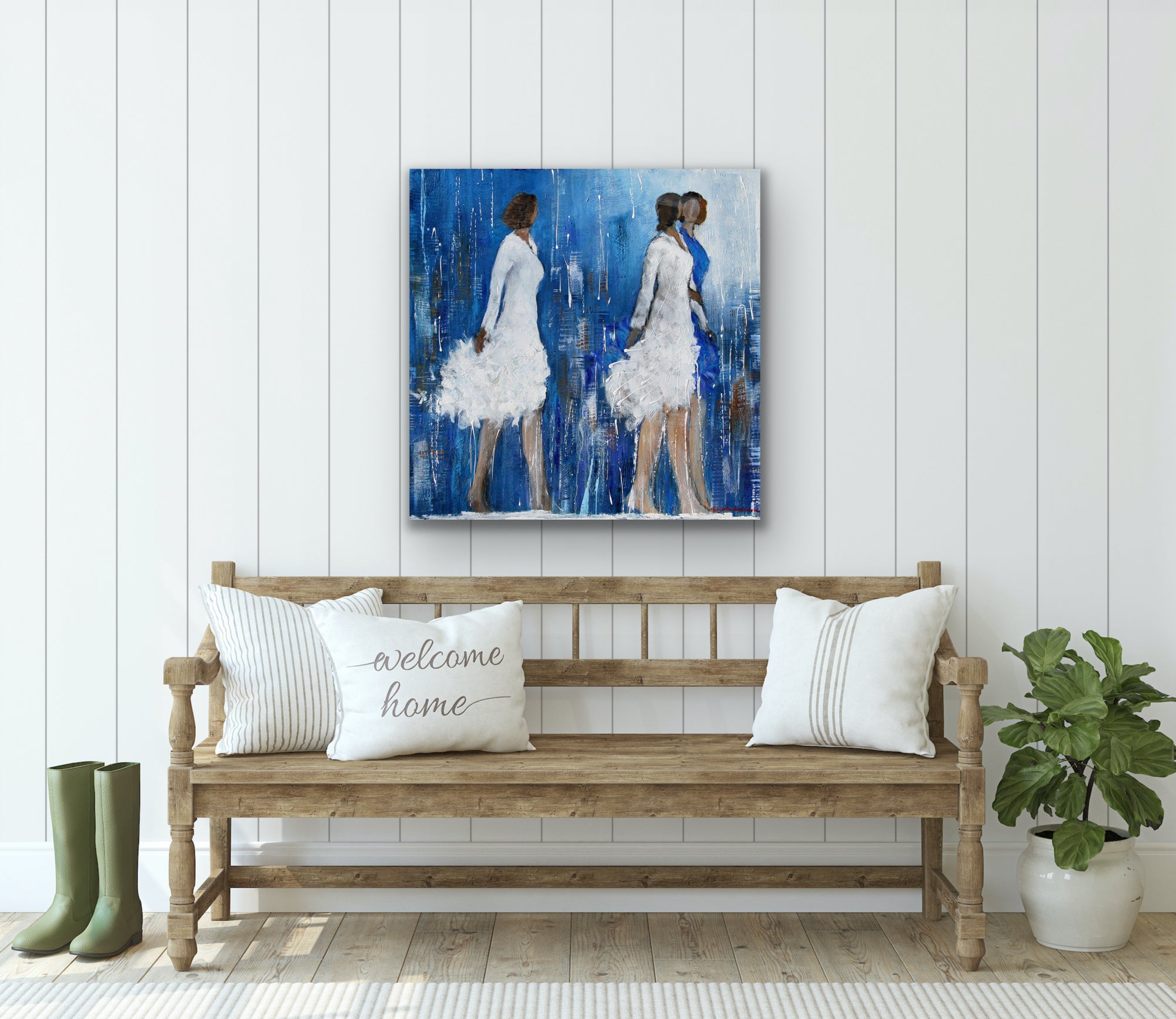 Fairytales <br>101.6x101.6x4 cm<br>40”x40"x1.6"