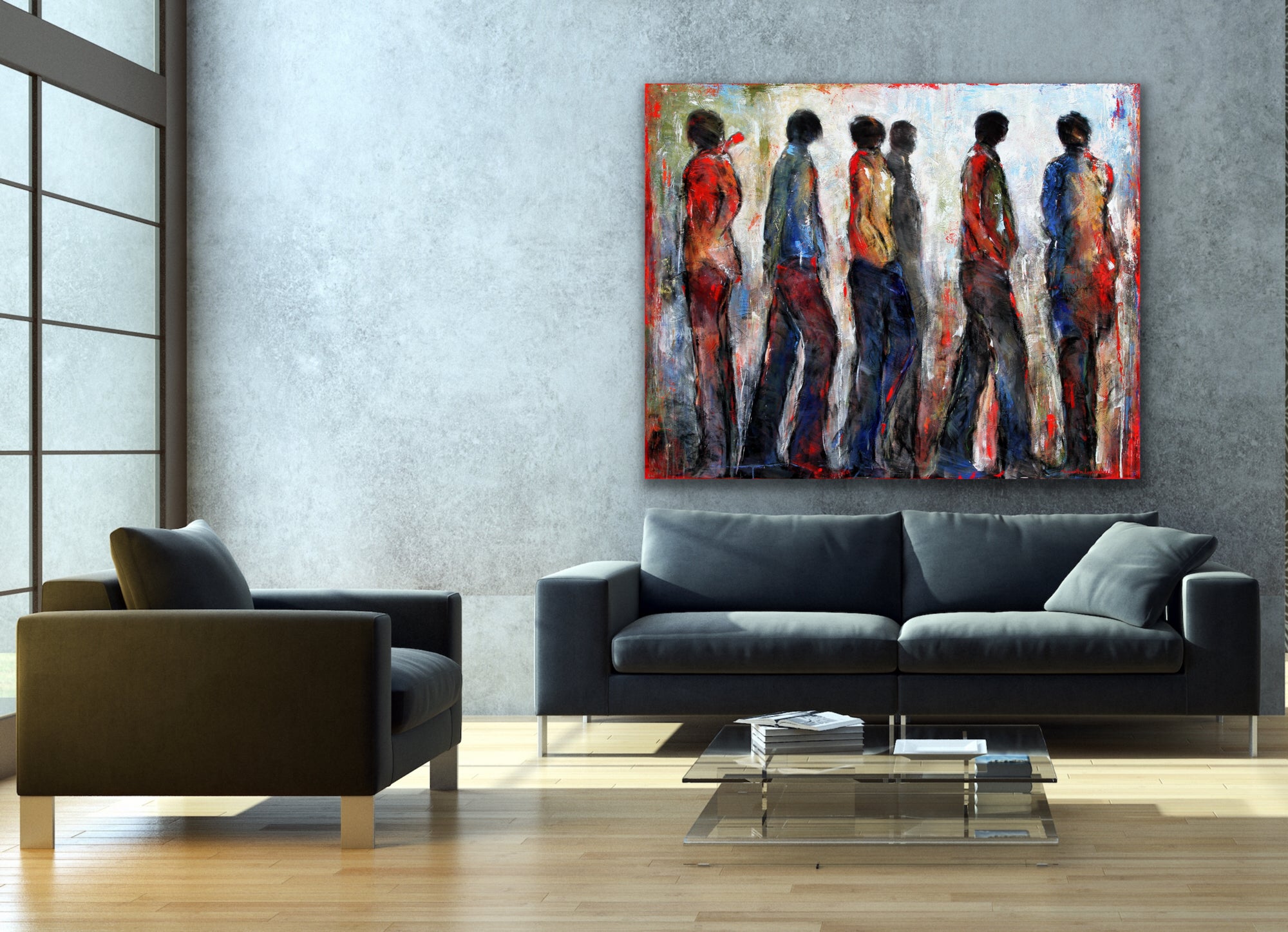 Across The Universe <br>122x152.4x3.8 cm<br>48”x60”x1.5"
