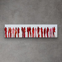 The Spirit Of Red <br>15.2x61x3.8 cm<br>6”x24”x1.5"
