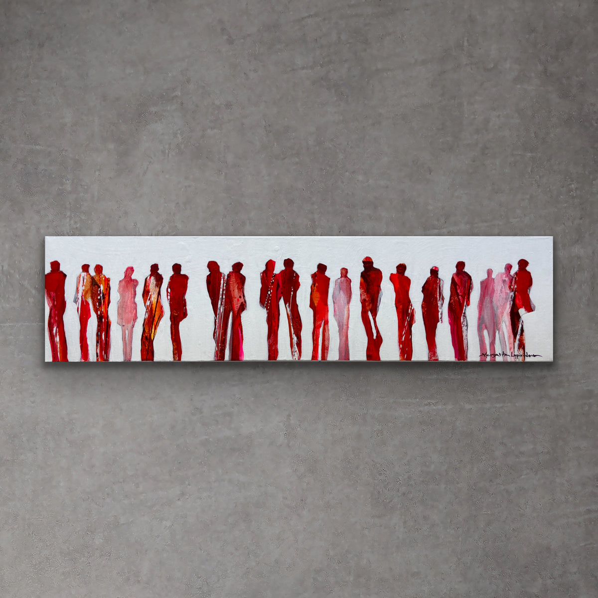 The Spirit Of Red <br>15.2x61x3.8 cm<br>6”x24”x1.5"
