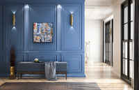 City Of Lights <br>76.2x76.2x3.8 cm<br>30”x30”x1.5”