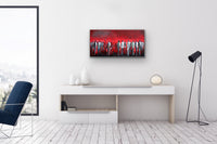 Night Gathering <br>45.7x94x3.8 cm<br>18”x36”x1.5"