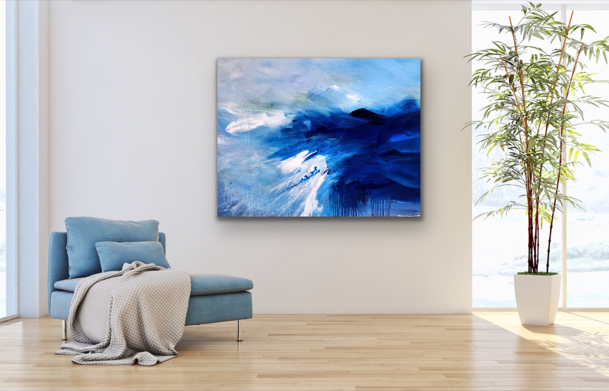 Instant Feeling <br>91.4x121.9x3.8 cm<br>36”x48”x1.5"