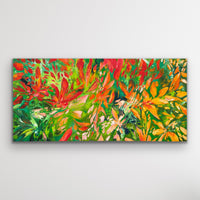In The Garden <br>50x104x4 cm<br>19.7”x40.9”x1.6”