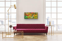 In The Garden <br>50x104x4 cm<br>19.7”x40.9”x1.6”