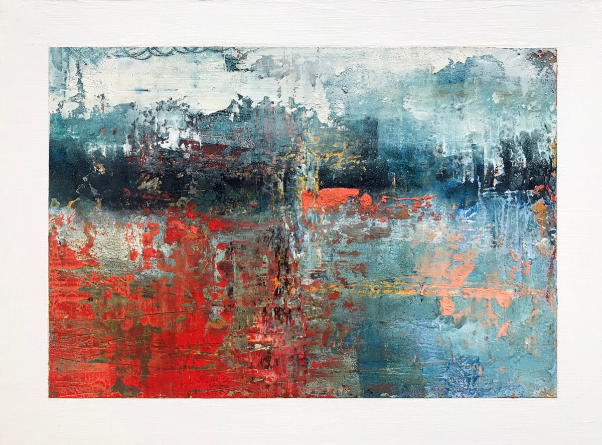 Initiation <br>22.9x30.5x2.5 cm<br>9”x12”x1”