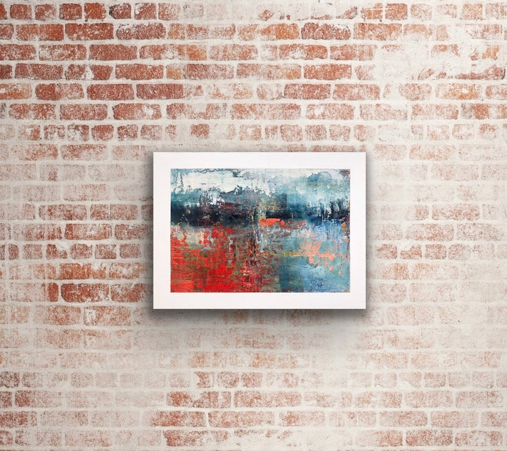 Initiation <br>22.9x30.5x2.5 cm<br>9”x12”x1”