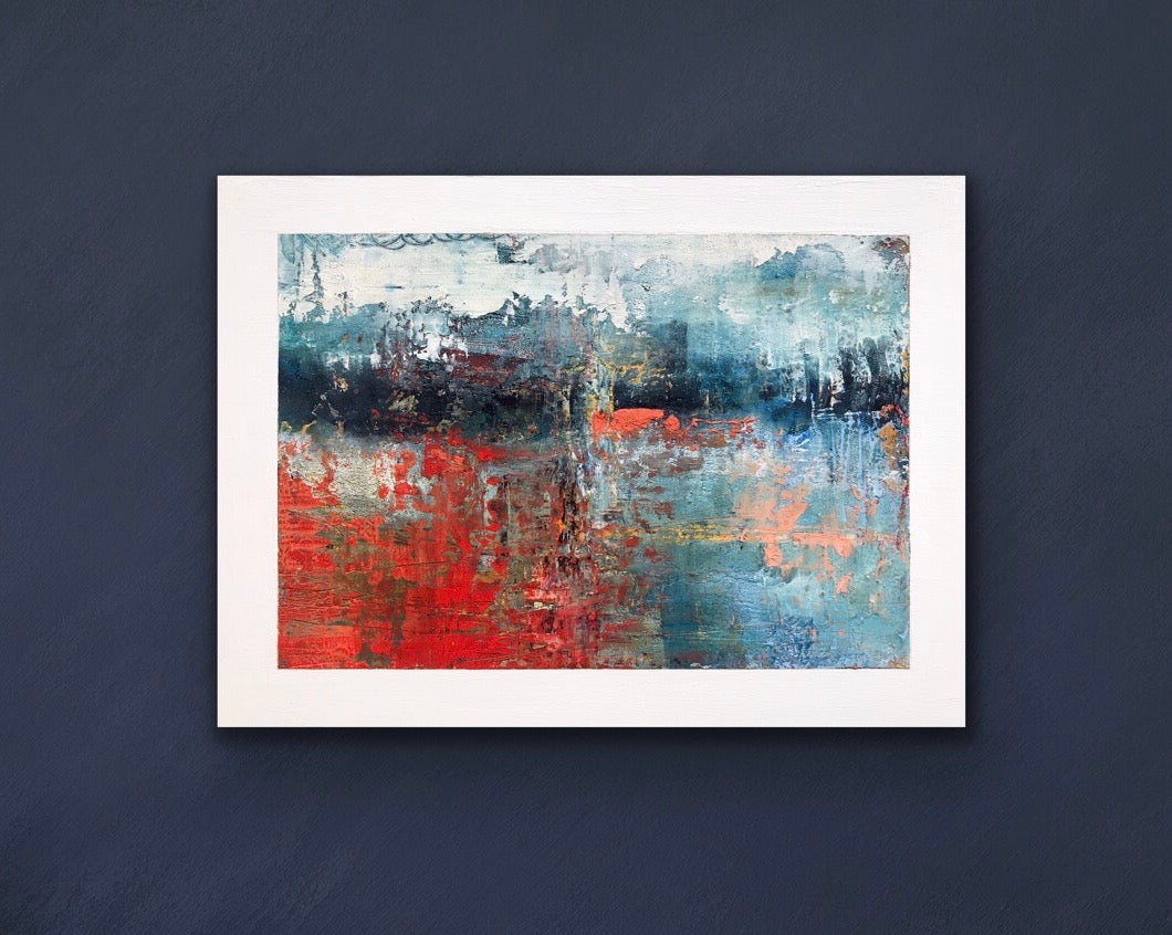 Initiation <br>22.9x30.5x2.5 cm<br>9”x12”x1”