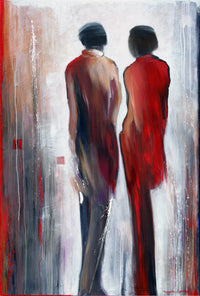 Intimate Talk <br>152.4x101.6x4 cm<br>60”x40”x1.6”