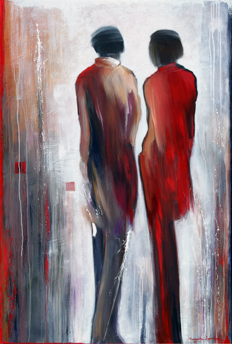 Intimate Talk <br>152.4x101.6x4 cm<br>60”x40”x1.6”