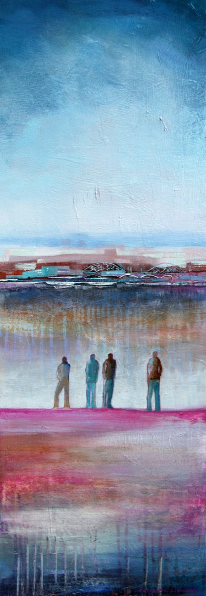 Just Looking <br>91.4x30.5x1.5 cm<br>36”x12”x0.6”