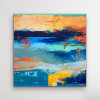 Les secrets de la mer<br>101.6x101.6x1.9cm<br>40”x40”x0.75”