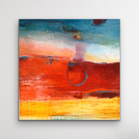 Let It Be<br>76.2x76.2x3.8cm<br>30”x30”x1.5”