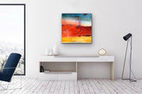 Let It Be<br>76.2x76.2x3.8cm<br>30”x30”x1.5”