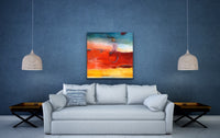 Let It Be<br>76.2x76.2x3.8cm<br>30”x30”x1.5”