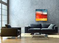 Let It Be<br>76.2x76.2x3.8cm<br>30”x30”x1.5”