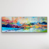Let The Journey Begin <br>61x182.9x3.8 cm<br>24”x72”x1.5"