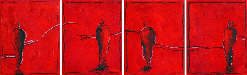 Lingering On Red - SOLD