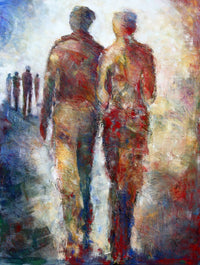 Looking Ahead <br>121.9x91.4x4 cm<br>48”x36”x1.6”