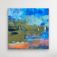 Lost And Found <br>76.2x76.2x3.8 cm<br>30”x30”x1.5"