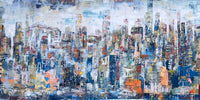 Megalopolis <br>76x152x3.8 cm<br>30x60”x1.5’’
