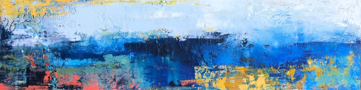 Night Depth <br>15.2x60.9x3.8 cm<br>6”x24”x1.5"