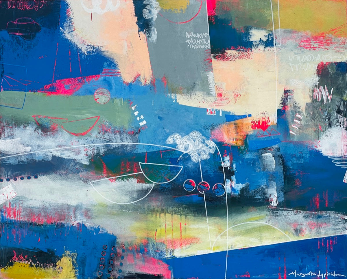 Notes On A Saturday<br>61x76x3cm<br>24”x30”x1.2”