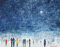 November Night <br>40.5x50.5x3 cm<br>16"x20"x1"