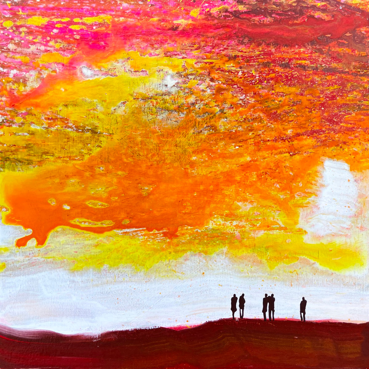 Ode To Summer <br>25x25x3 cm<br>9.8”x9.8”x1.2"