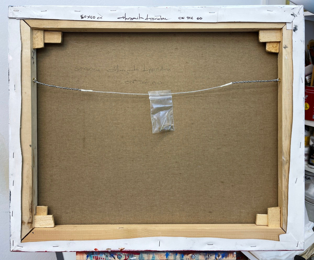 On The Go<br>50x60x3 cm<br>19.7"x23.6"x1.2"