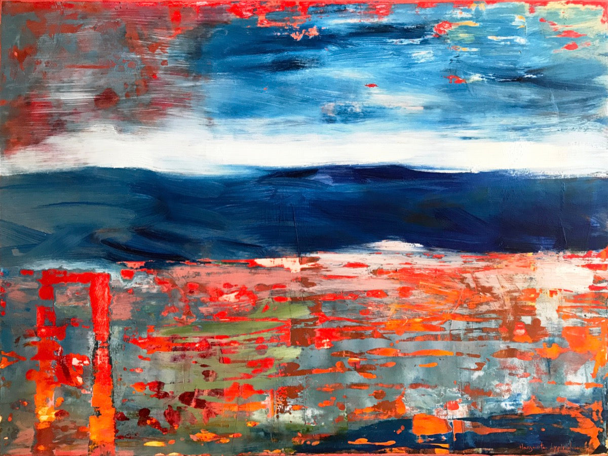 Opening<br>76.2x101.6x3.8cm<br>30”x40”x1.5”