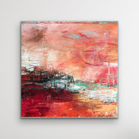 Port Of Possibilities <br>60.9x60.9x3.8 cm<br>24”x24”x1.5"