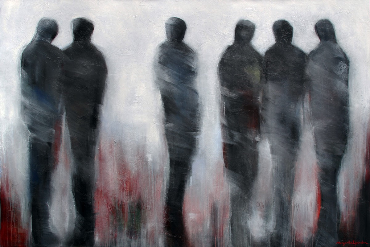 Reunification <br>122x182.9x3.8 cm<br>48”x72”x1.5