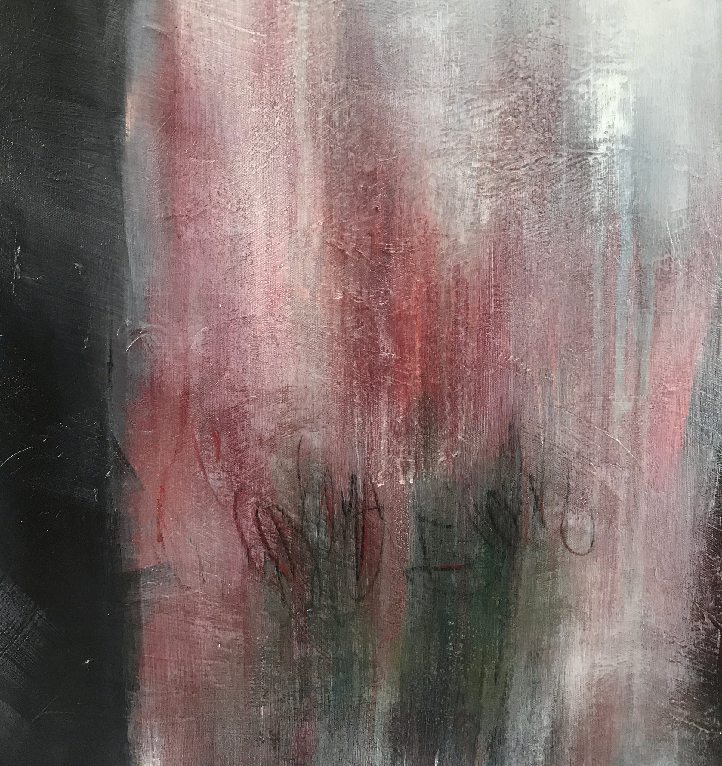 Reunification <br>122x182.9x3.8 cm<br>48”x72”x1.5
