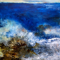 Serene Turbulence <br>91x91x2 cm<br>35.8”x35.8”x0.8”