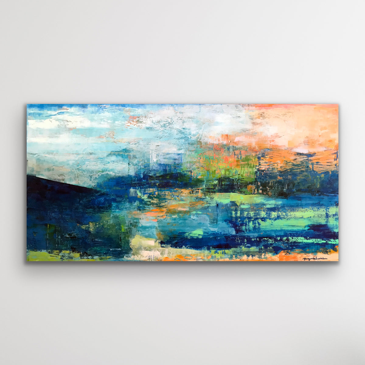 Skaniatarati <br>76.2x152.4x3.8 cm<br>30”x60"x1.5"