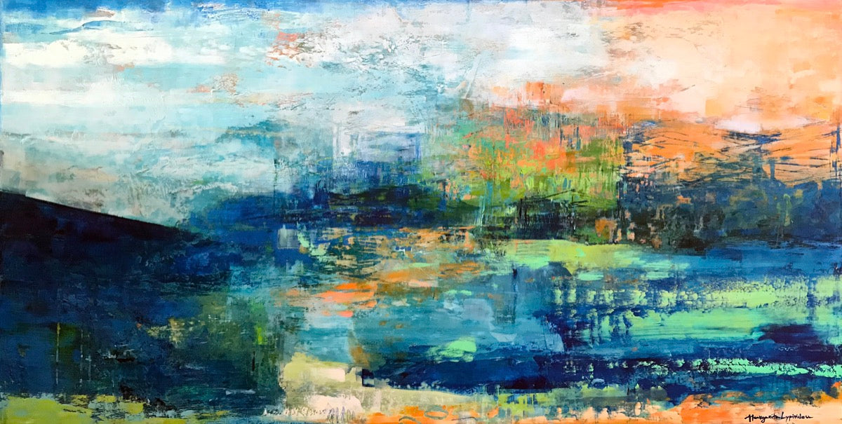 Skaniatarati <br>76.2x152.4x3.8 cm<br>30”x60"x1.5"