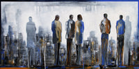 Somewhere Close <br>76.2x152.4x4 cm<br>30”x60”x1.5”