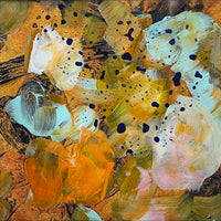 Spring Splash <br>14x14 cm, 25x25 cm with mat<br>5.5”x5.5”, 9.8`’x9.8” with mat