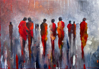 Strangers In The Light <br>70x100x3 cm<br>27.5”x39.3”x1.2”
