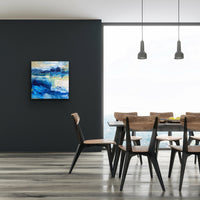 Sudden Blue <br>60.9x60.9x3.8 cm<br>24”x24”x1.5"