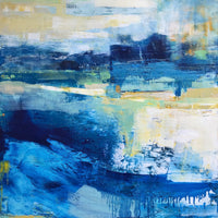 Sudden Blue <br>60.9x60.9x3.8 cm<br>24”x24”x1.5"